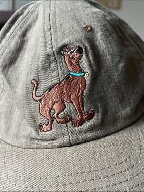 Scooby Doo/Warner Bros. embroidered olive green Baseball Cap